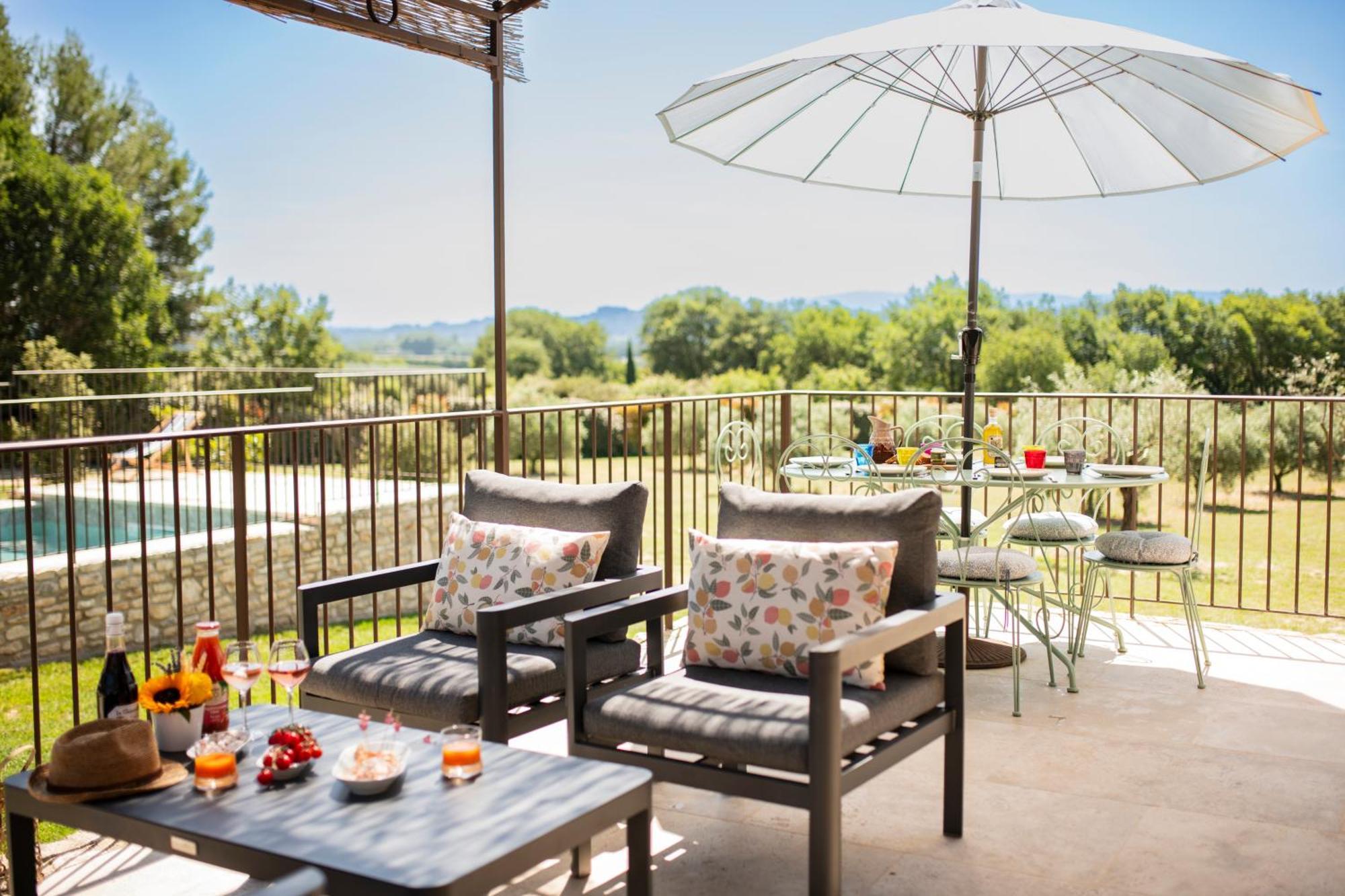 Bastide Toujours Dimanche, Maison De Vacances Avec Vue & Piscine Privee Gordes Exterior foto